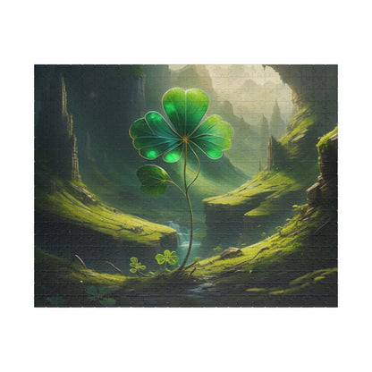 Zen Shamrock Sprints - St. Patrick's Day Mental Health Puzzle