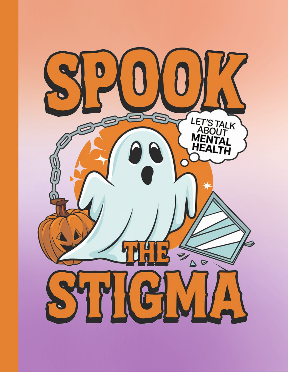 Spook The Stigma Composition Notebook