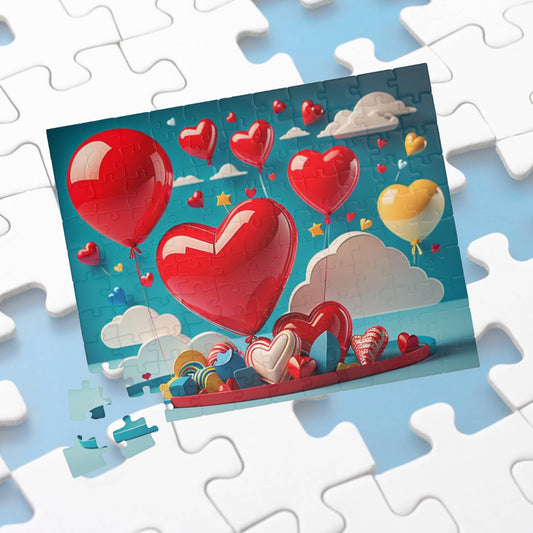 Cheerful Enchantment Haven: Valentine's Day Puzzle for Self-Care, Emotional Growth, and Personal Empowerment