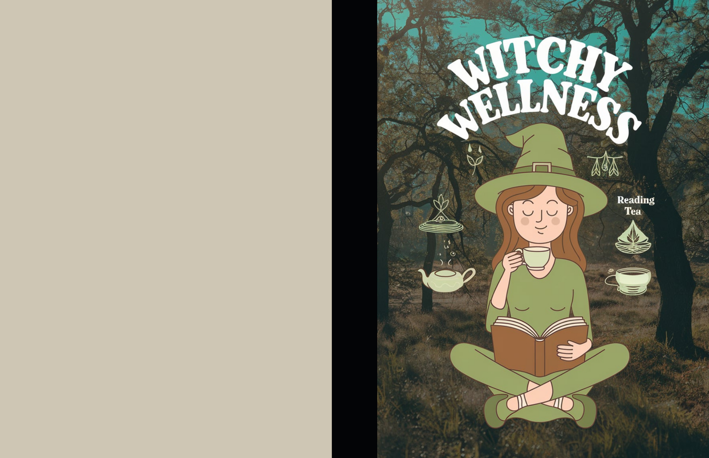 Witchy Wellness: Promoting Mental Health Composition Notebook