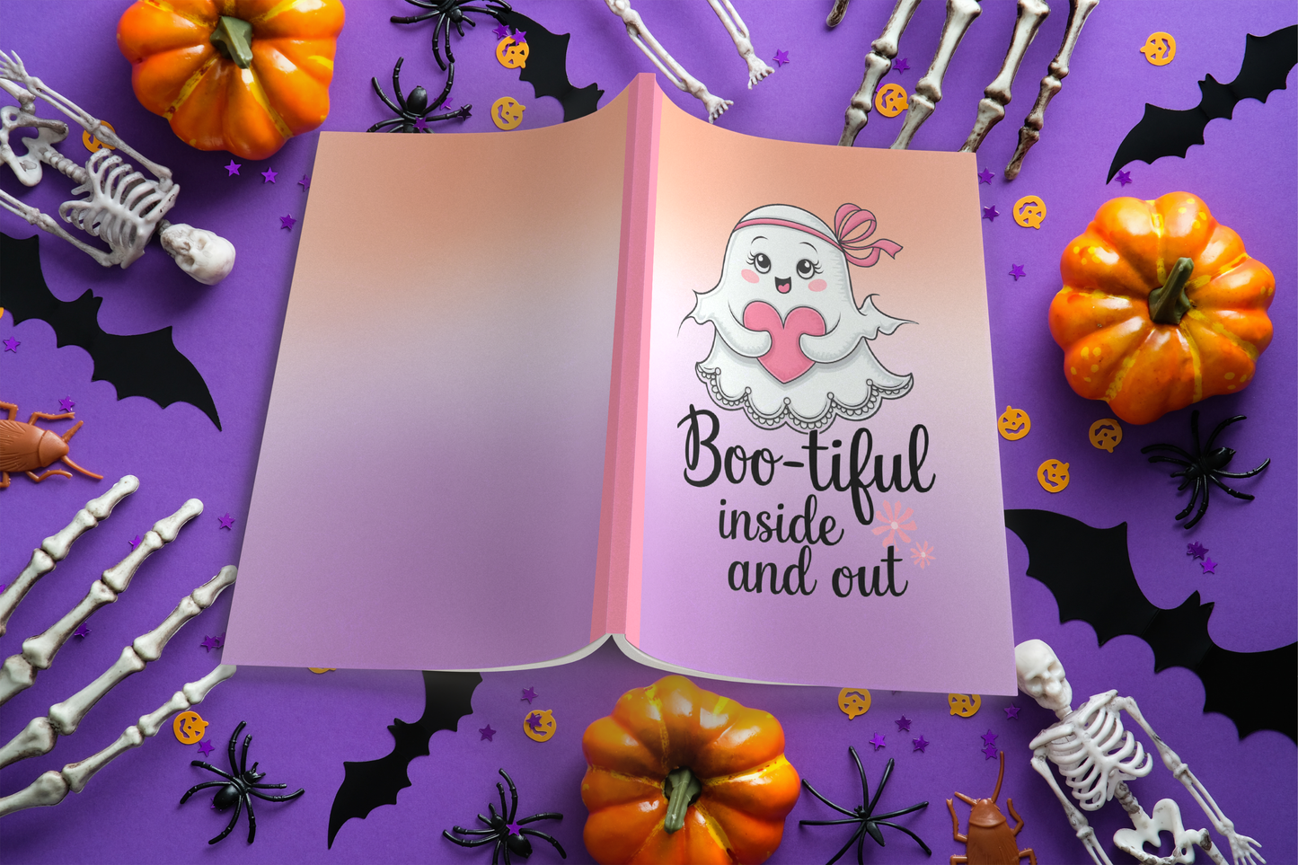 Boo-tiful Inside And Out Composition Notebook