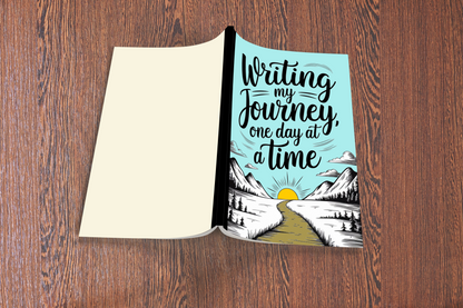 Writing My Journey One Day At A Time Composition Notebook