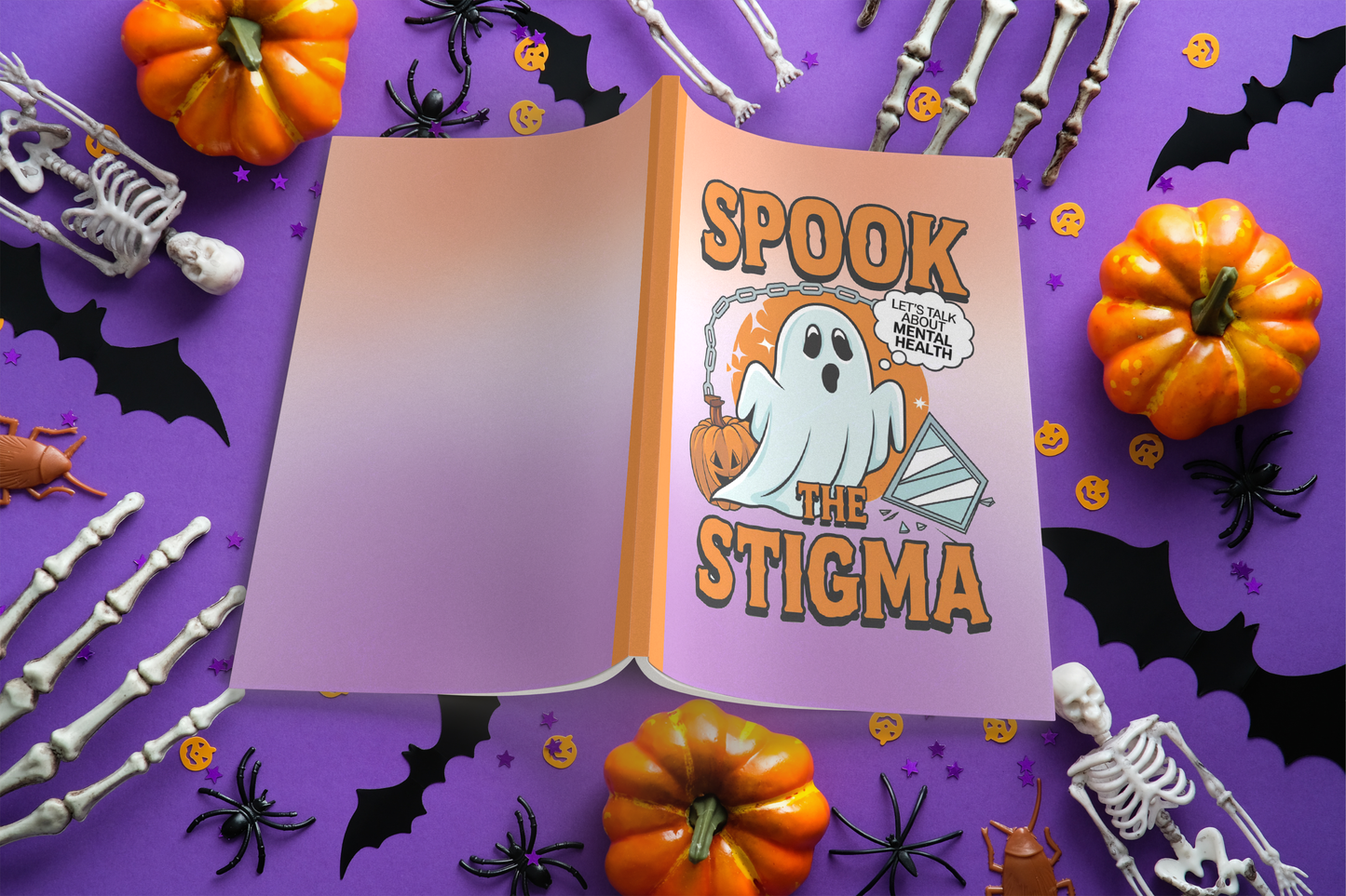 Spook The Stigma Composition Notebook