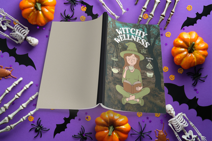 Witchy Wellness: Promoting Mental Health Composition Notebook