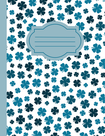 Shamrock-themed Composition Notebook (S14)