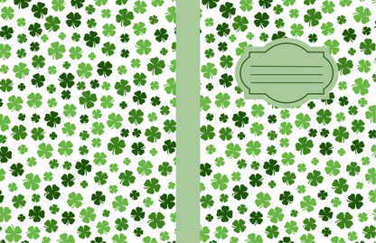 Shamrock-themed Composition Notebook (S18)