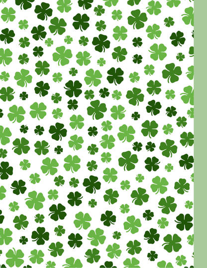 Shamrock-themed Composition Notebook (S18)