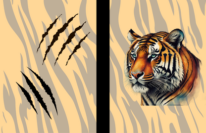 Thrive with the Mental Tiger: Tiger-Themed Composition Notebook