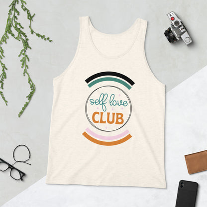 Self Love Club Retro Unisex Jersey Tank