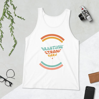 Beautiful Strong Fiera Retro Unisex Jersey Tank