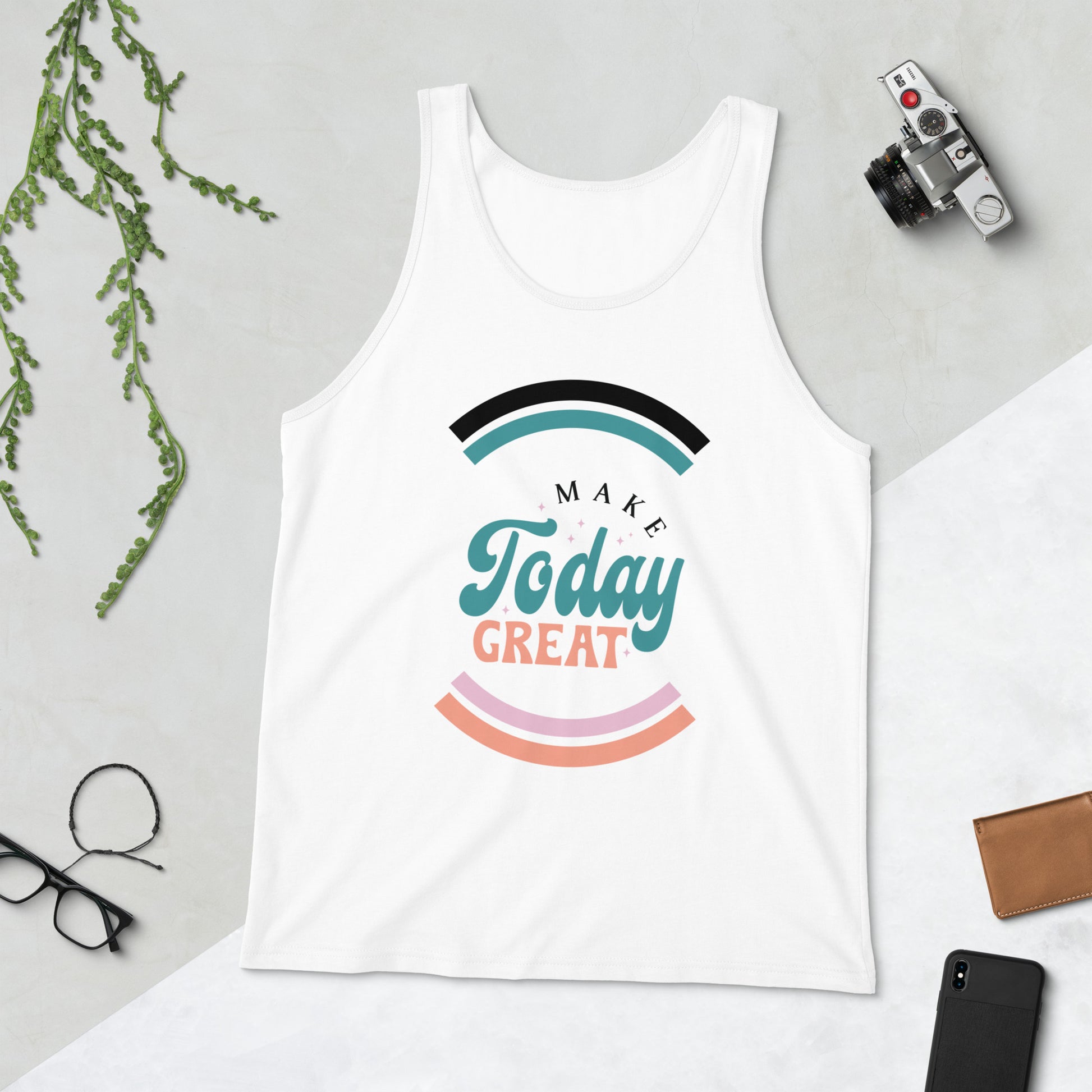 Make Today Great Retro Unisex Jersey Tank