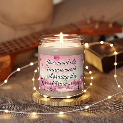 Your mind is a treasure worth celebrating this Christmas - Scented Christmas Candle