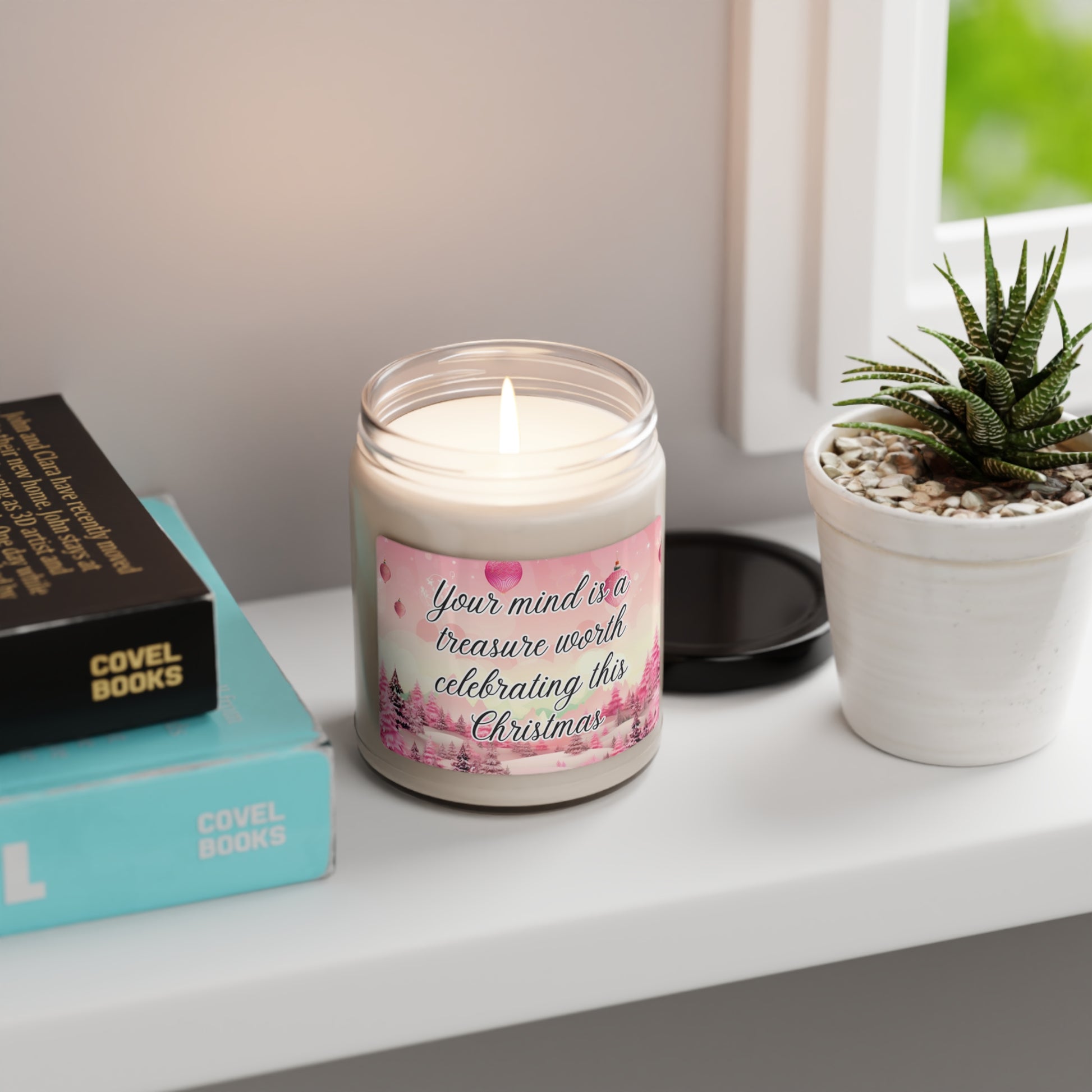 Your mind is a treasure worth celebrating this Christmas - Scented Christmas Candle