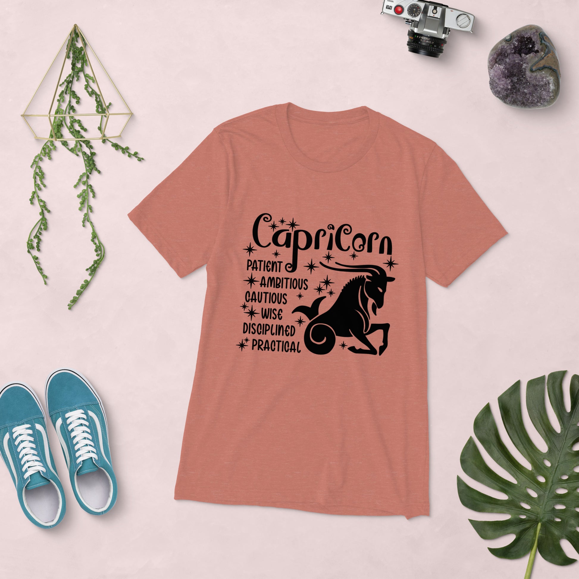 Capricorn Zodiac Unisex Tri-Blend Short Sleeve T-Shirt