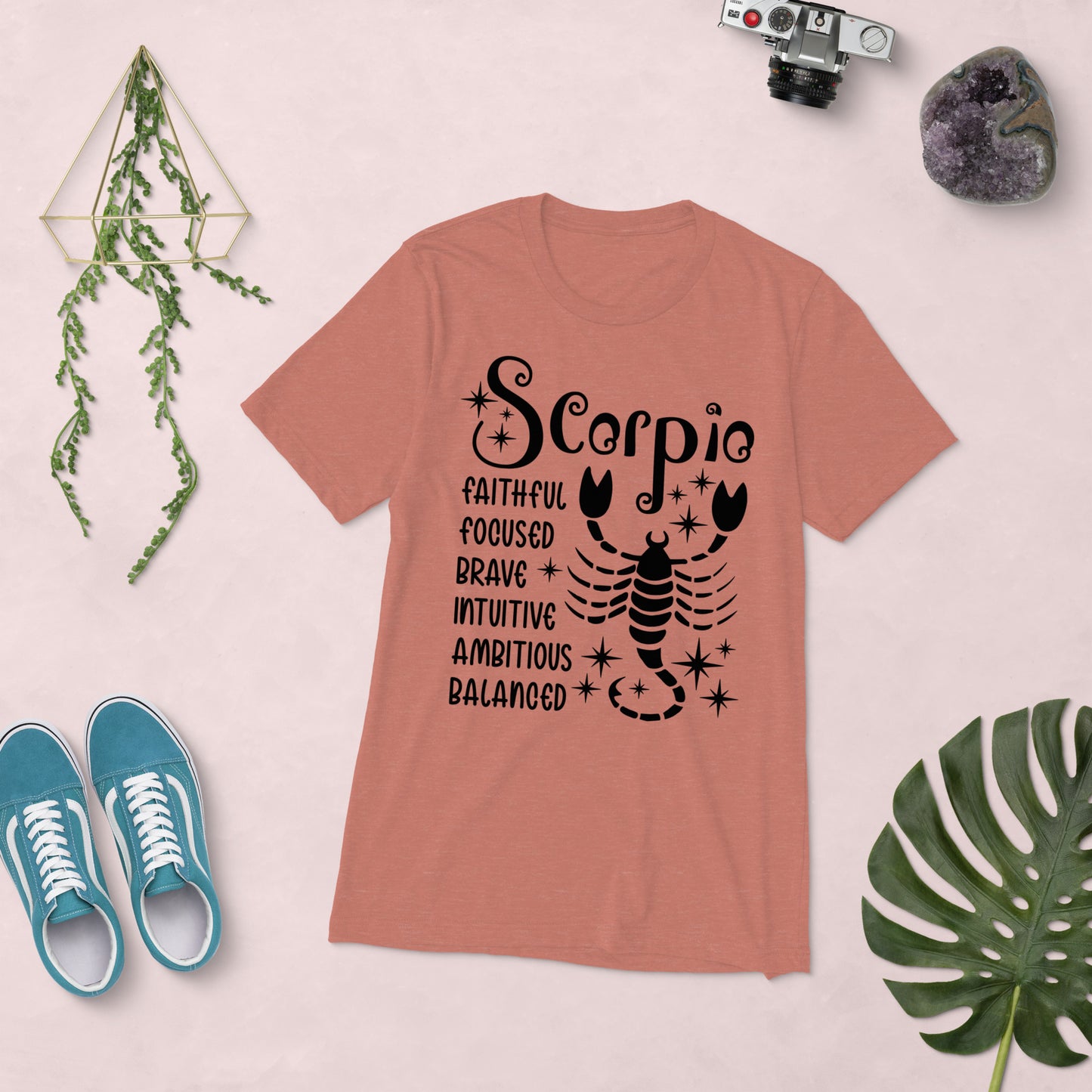 Scorpio Zodiac Unisex Tri-Blend Short Sleeve T-Shirt