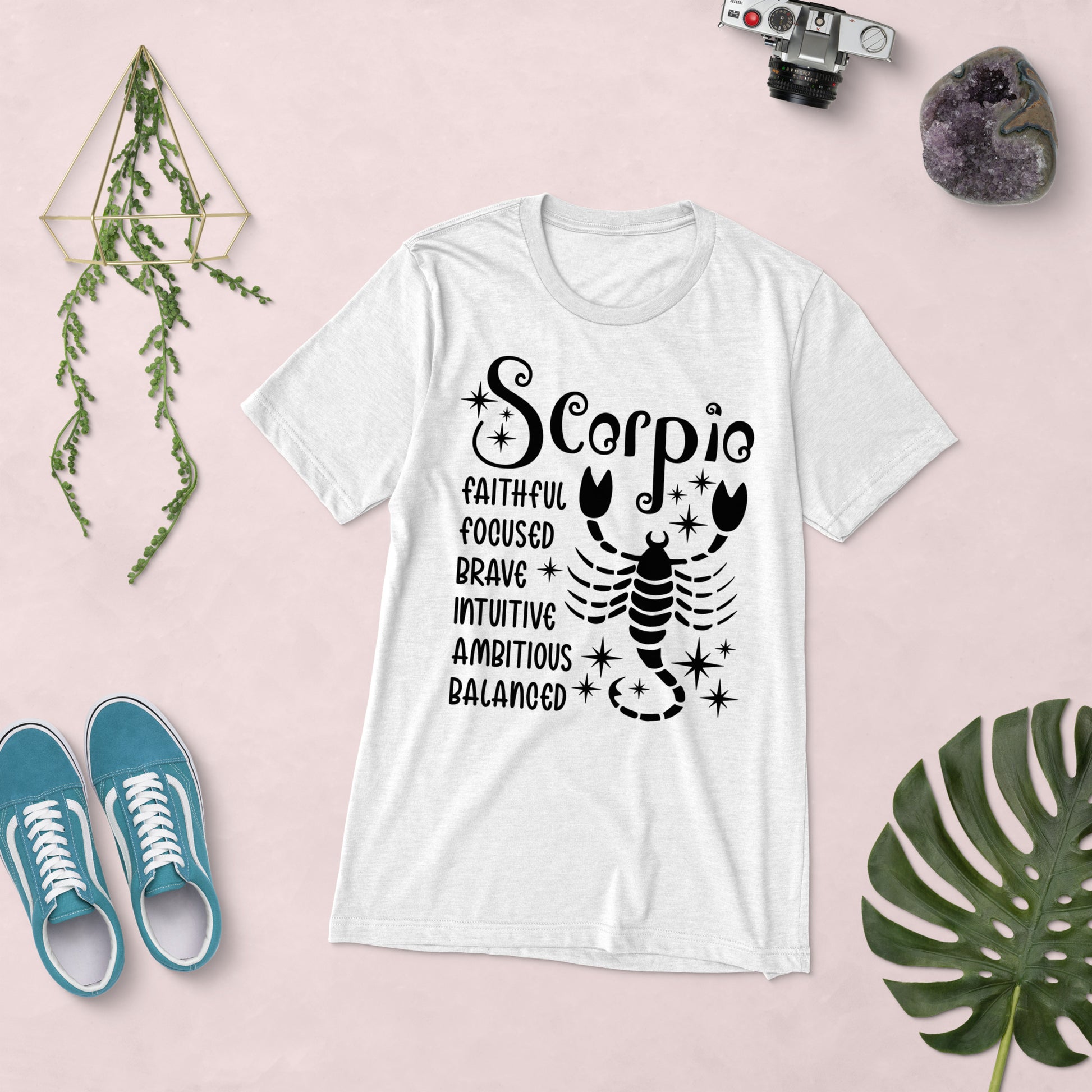 Scorpio Zodiac Unisex Tri-Blend Short Sleeve T-Shirt