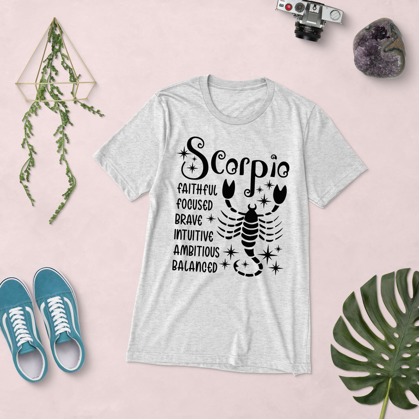 Scorpio Zodiac Unisex Tri-Blend Short Sleeve T-Shirt