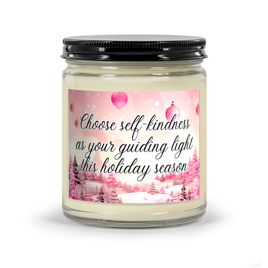 Choose self-kindness as your guiding light this holiday season - Scented Christmas Candle